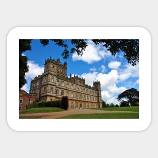 Highclere Castle Downton Abbey Hampshire England Sticker